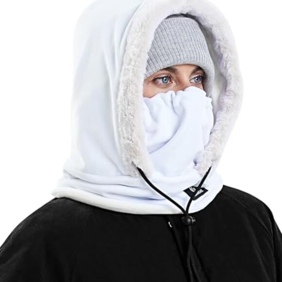 Stretch Fleece Ski Mask Balaclava Winter Hood Full Cover Helmet Fit main image 5